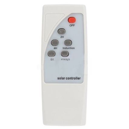 LED Solarna ulična svjetiljka sa senzorom LED/7,5W/3,2V IP65 4000K 15000 mAh + daljinski upravljač