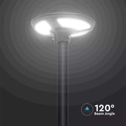 LED Solarna ulična svjetiljka sa senzorom LED/7,5W/3,2V IP65 4000K 15000 mAh + daljinski upravljač