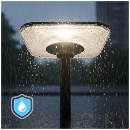 LED solarna ulična svjetiljka sa senzorom SOLSUMI LED/25W/3,2V 3000/4000/6500K IP54 24000 mAh + daljinsko upravljanje