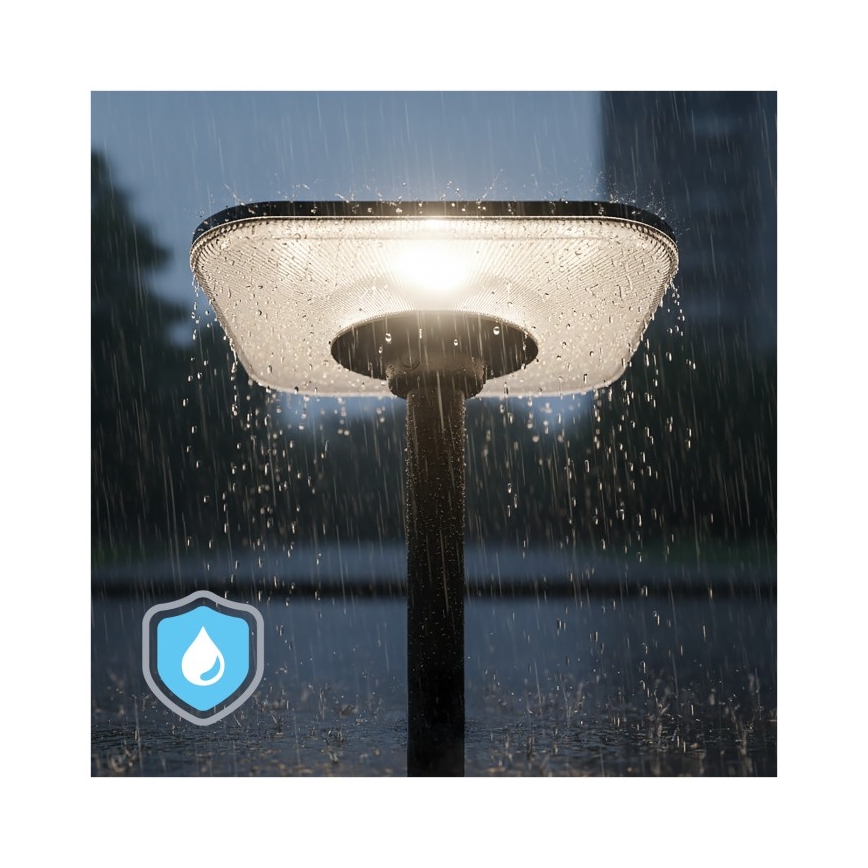 LED solarna ulična svjetiljka sa senzorom SOLSUMI LED/25W/3,2V 3000/4000/6500K IP54 24000 mAh + daljinsko upravljanje