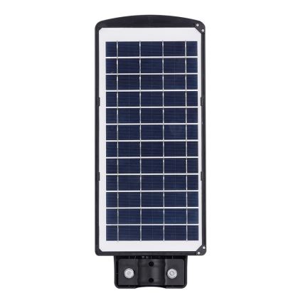 LED Solarna ulična svjetiljka sa senzorom STREET 2xLED/6W/3,2V 12000 mAh IP65 + daljinski upravljač