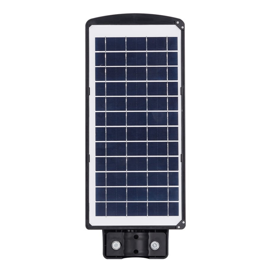 LED Solarna ulična svjetiljka sa senzorom STREET 2xLED/6W/3,2V 12000 mAh IP65 + daljinski upravljač