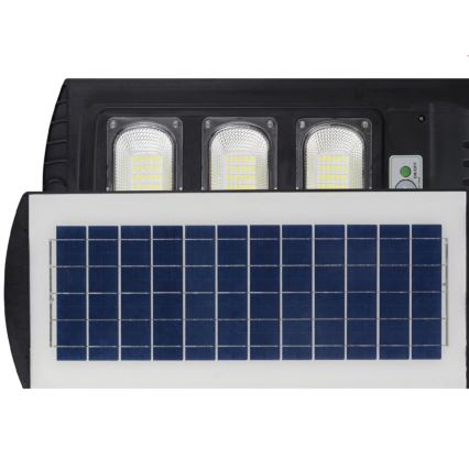 LED Solarna ulična svjetiljka sa senzorom STREET LED/10W/3,2V IP65 + daljinski upravljač