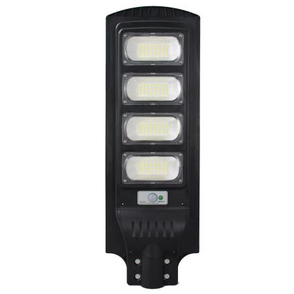 LED Solarna ulična svjetiljka sa senzorom STREET LED/15W/3,2V 15000 mAh IP65 + daljinski upravljač