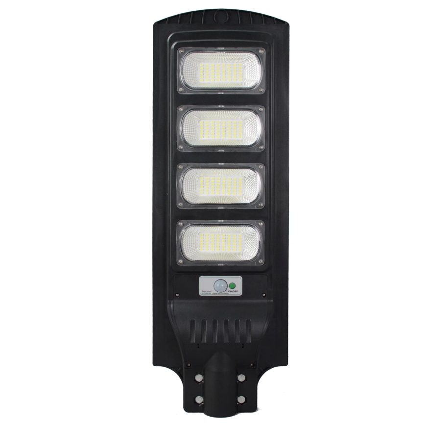 LED Solarna ulična svjetiljka sa senzorom STREET LED/15W/3,2V 15000 mAh IP65 + daljinski upravljač