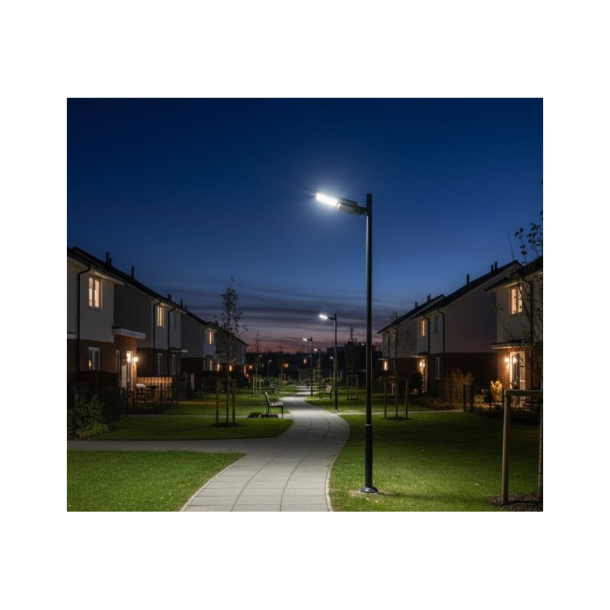 LED solarna ulična svjetiljka sa senzorom STREET LED/20W/7,4V 3000/4000/6000K IP65 5400 mAh