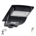 LED Solarna ulična svjetiljka sa senzorom STREET LED/3W/3,2V 5000 mAh IP65 + daljinski upravljač