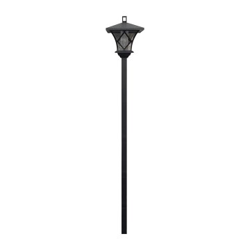 LED Solarna vanjska lampa 3u1 LED/1,2V IP44 crna