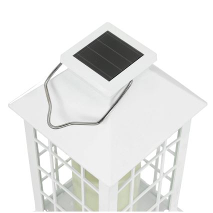 LED Solarna viseća svjetiljka LED/0,02W/1,2V 1xAA 2700K IP44 200 mAh bijela
