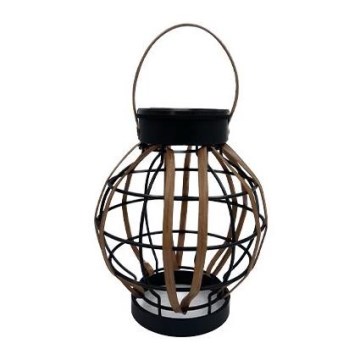 LED solarna viseća svjetiljka LED/0,1W/1,2V promjer 15 cm 600 mAh IP44