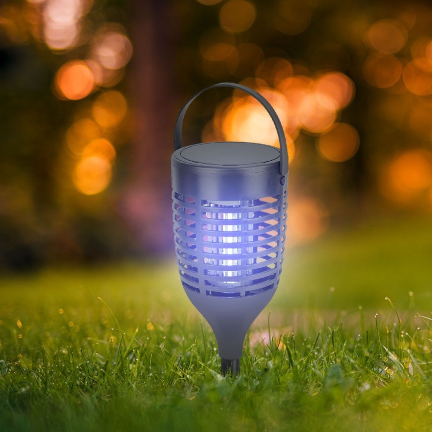 LED Solarna zamka za insekte 3u1 LED/1,3W/3,7V IP24 20 m² 2200 mAh