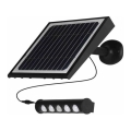 LED solarna zidna lampa sa senzorom pokreta i sumraka LED/8W/3,7V 4000 mAh 4000K IP65