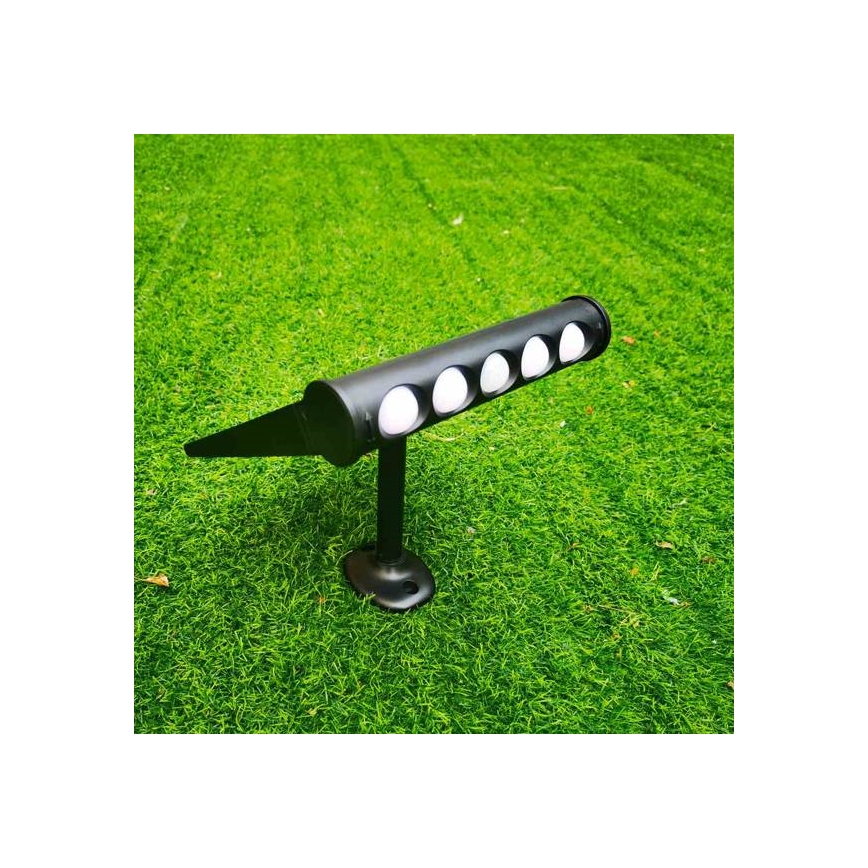 LED solarna zidna lampa sa senzorom pokreta i sumraka LED/8W/3,7V 4000 mAh 4000K IP65