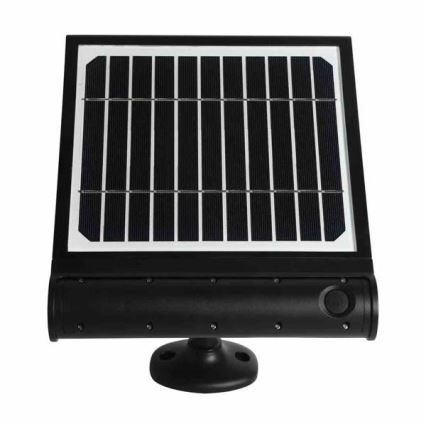 LED solarna zidna lampa sa senzorom pokreta i sumraka LED/8W/3,7V 4000 mAh 4000K IP65