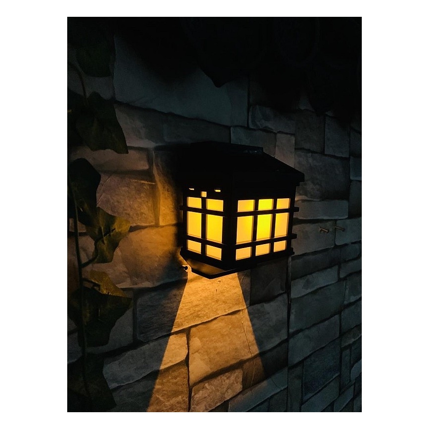LED Solarna zidna lampa sa senzorom za dan/noć LED/2V 70 mAh IP44
