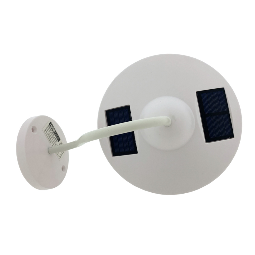 LED Solarna zidna svjetiljka LED/0,5W/1,2V 600 mAh IP44 bijela