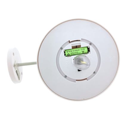 LED Solarna zidna svjetiljka LED/0,5W/1,2V 600 mAh IP44 bijela