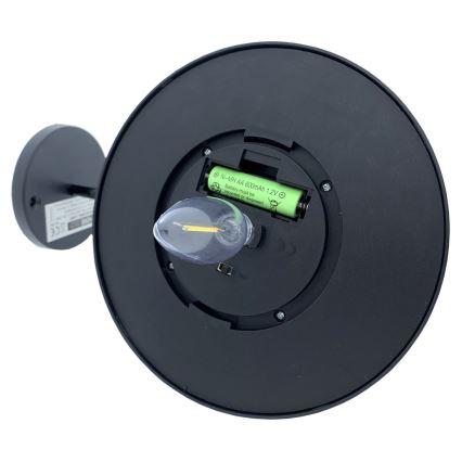 LED Solarna zidna svjetiljka LED/0,5W/1,2V IP44 crna