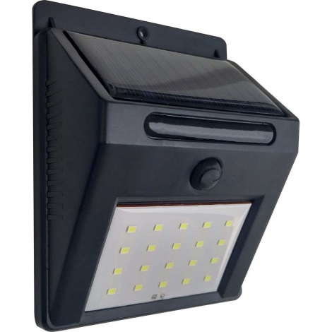 LED solarna zidna svjetiljka LED/3W IP44