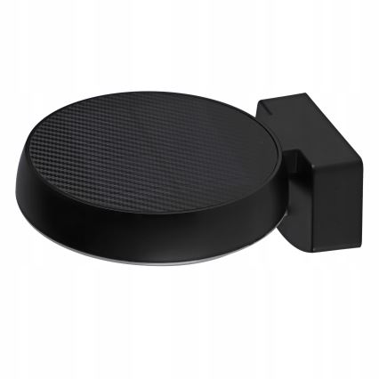 LED prigušivo solarno zidno svjetlo s senzorom LED/3W/3,7V 1800 mAh IP54 crno