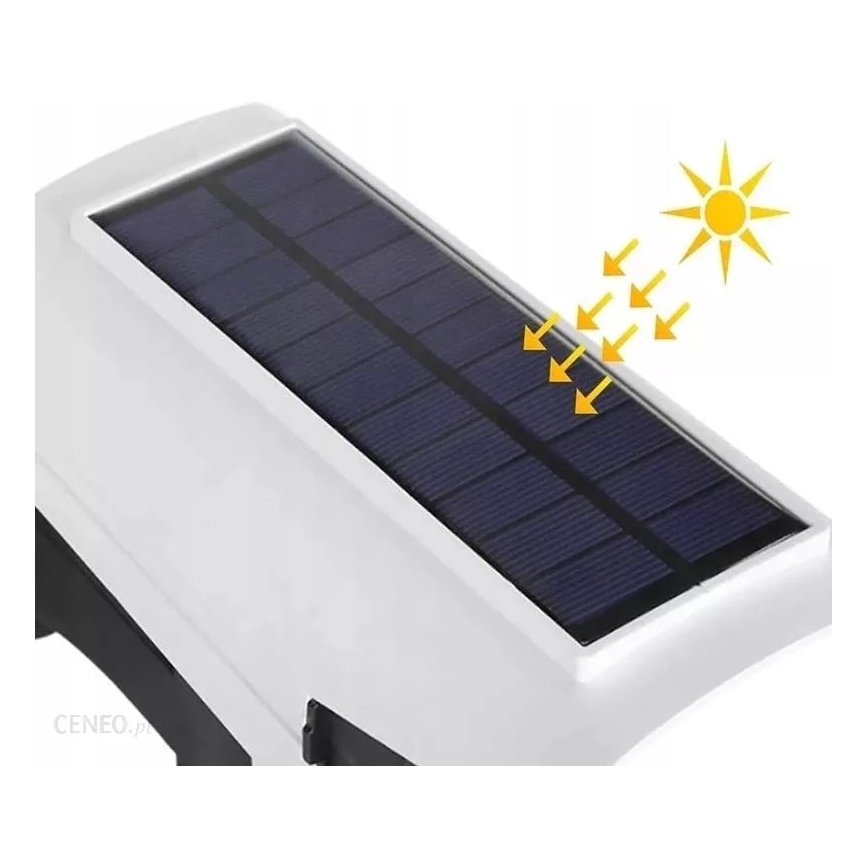 LED solarni model sigurnosne kamere sa senzorom KAMERA LED/1W/3,7V 1200 mAh IP44 + daljinski upravljač