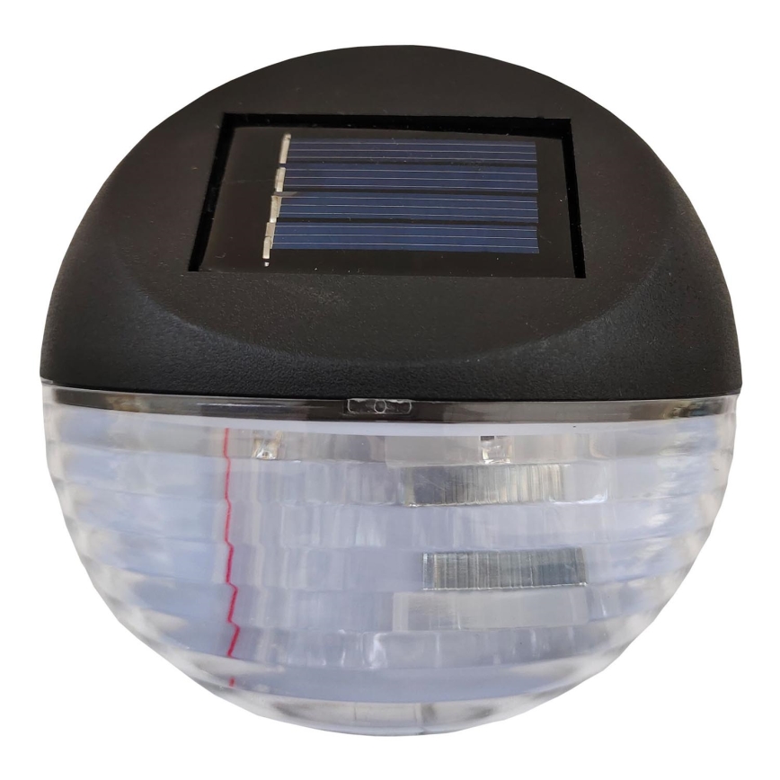 LED Solarna zidna svjetiljka sa senzorom LED/0,06W/1,2V 200mAh 3000K IP44