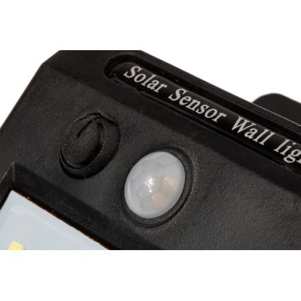 LED Solarna zidna svjetiljka sa senzorom LED/0,55W/3,7V 1200 mAh IP65