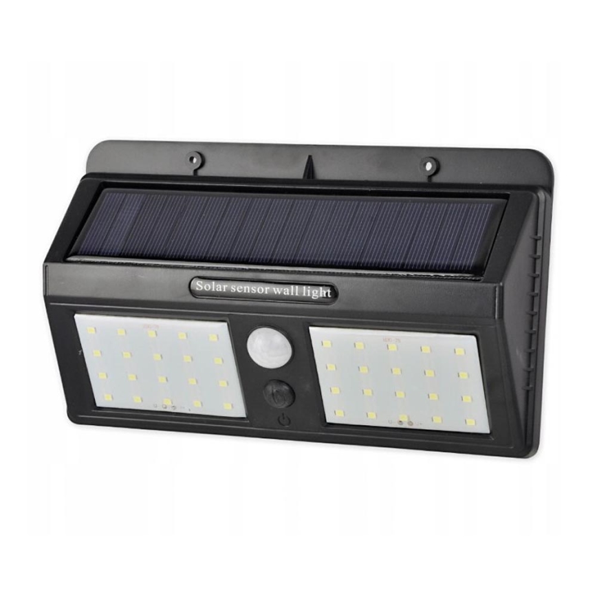 LED Solarna zidna svjetiljka sa senzorom LED/1,2W/3,7V IP54