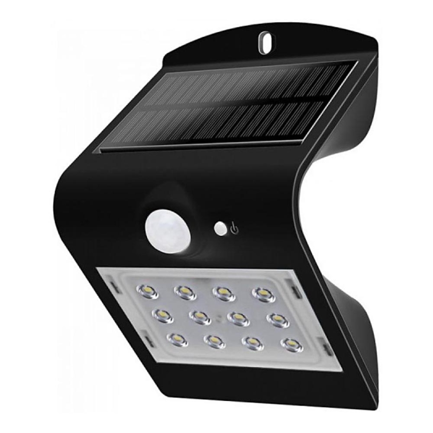 LED Solarna zidna svjetiljka sa senzorom LED/1.5W/3,7V IP65 1200 mAh