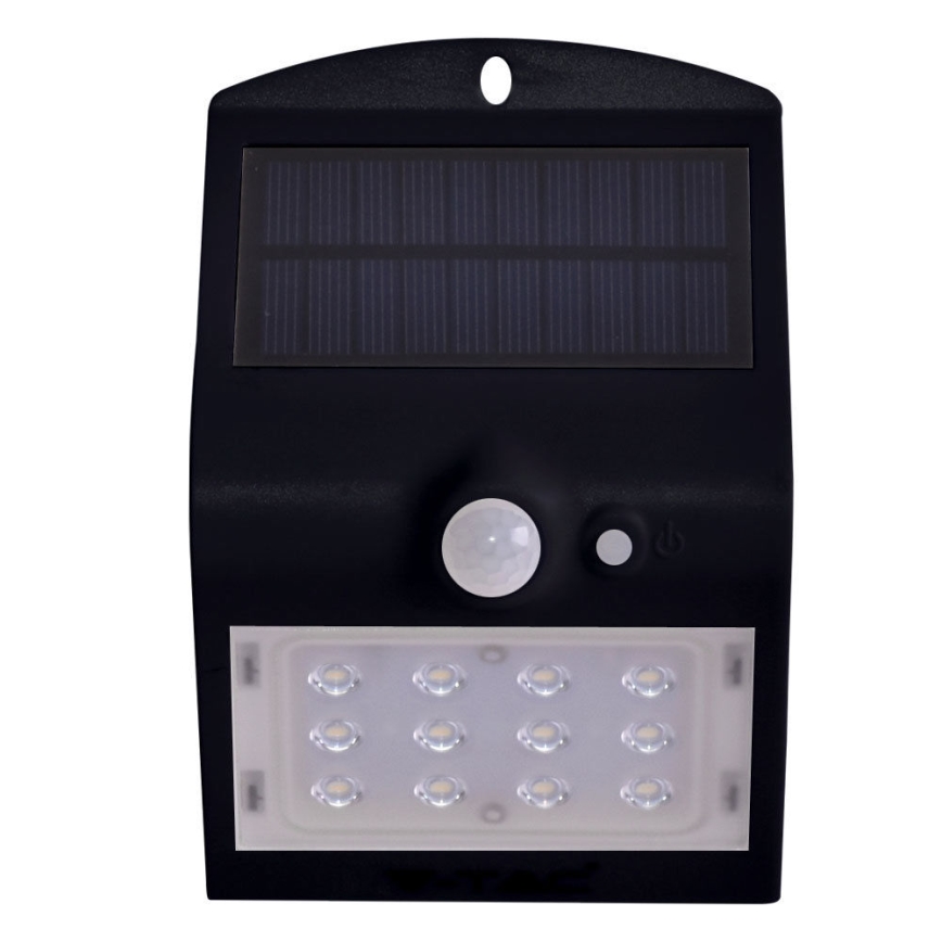 LED Solarna zidna svjetiljka sa senzorom LED/1.5W/3,7V IP65 1200 mAh