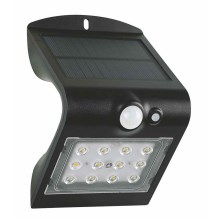 LED Solarna zidna svjetiljka sa senzorom LED/1,5W IP65