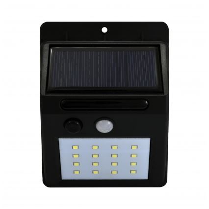 LED Solarna zidna svjetiljka sa senzorom LED/2,2W/3,7V 2200 mAh IP44