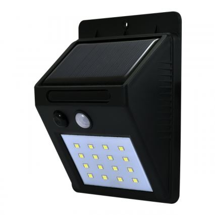 LED Solarna zidna svjetiljka sa senzorom LED/2,2W/3,7V 2200 mAh IP44