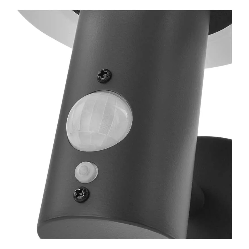 LED Solarna zidna svjetiljka sa senzorom LED/2W/3,7V 1200 mAh IP44