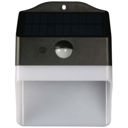 LED Solarna zidna svjetiljka sa senzorom LED/2W/3,7V 4000K IP65 1200 mAh