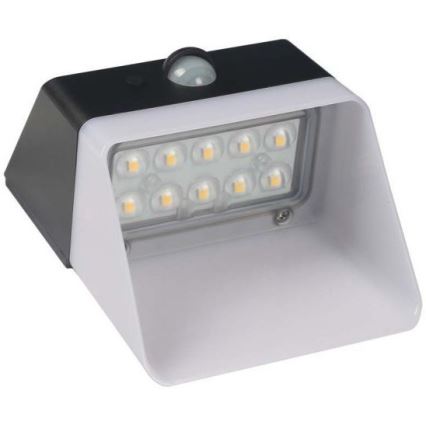 LED Solarna zidna svjetiljka sa senzorom LED/2W/3,7V 4000K IP65 1200 mAh