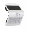 LED Solarna zidna svjetiljka sa senzorom LED/2W IP65