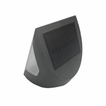 LED solarno zidno svjetlo sa senzorom LED/3W/3,7V 3000/4000K 1200 mAh IP54 antracit