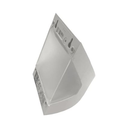 LED solarna zidna svjetiljka s senzorom LED/3W/3,7V 3000/4000K 1200 mAh IP54 bijela