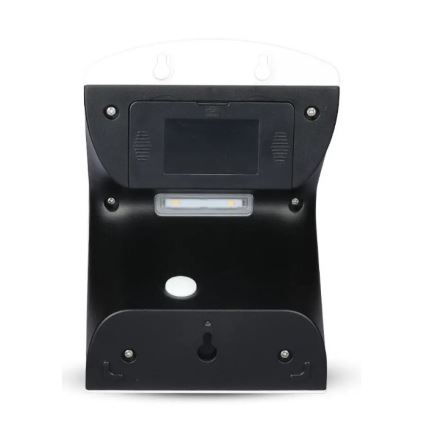 LED Solarna zidna svjetiljka sa senzorom LED/3W/3,7V 3000/4000K IP65 2000 mAh bijela