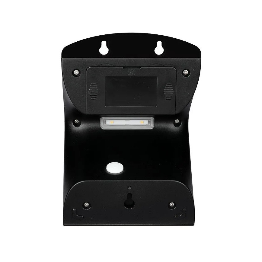 LED Solarna zidna svjetiljka sa senzorom LED/3W/3,7V 3000/4000K IP65 2000 mAh crna