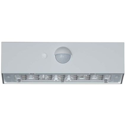 LED Solarna zidna svjetiljka sa senzorom LED/3W/3,7V 3000K/4000K IP65 bijela