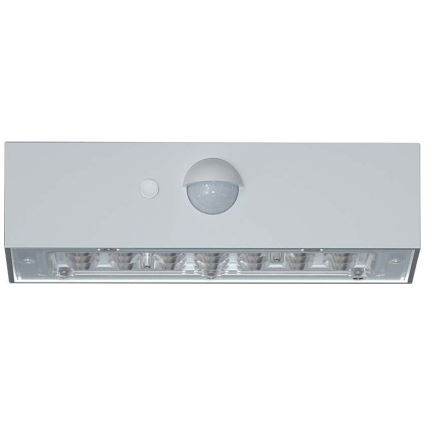 LED Solarna zidna svjetiljka sa senzorom LED/3W/3,7V 3000K/4000K IP65 bijela