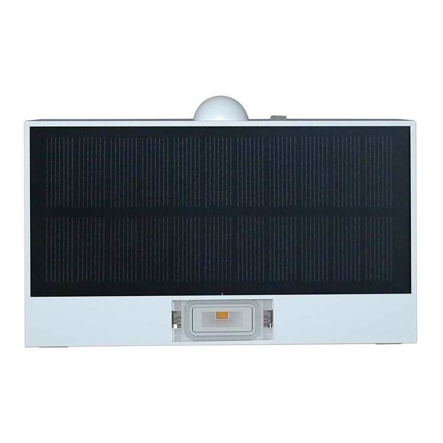 LED Solarna zidna svjetiljka sa senzorom LED/3W/3,7V 3000K/4000K IP65 bijela