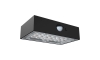 LED Solarna zidna svjetiljka sa senzorom LED/3W/3,7V 3000K/4000K IP65 crna