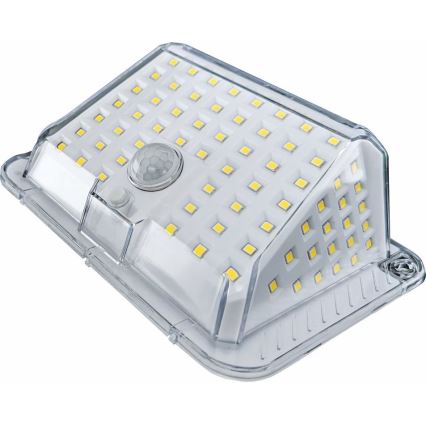 LED Solarna zidna svjetiljka sa senzorom LED/5W/3,7V 1200 mAh IP44