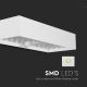LED Solarna zidna svjetiljka sa senzorom LED/6W/3,7V IP65 4000K bijela