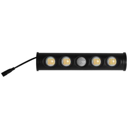 LED Solarna zidna svjetiljka sa senzorom LED/8W/3,7V IP65 4000K 4000 mAh