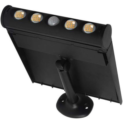 LED Solarna zidna svjetiljka sa senzorom LED/8W/3,7V IP65 6000K 4000 mAh