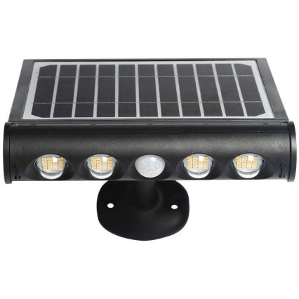 LED Solarna zidna svjetiljka sa senzorom LED/8W/3,7V IP65 6000K 4000 mAh